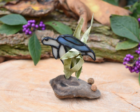 Glass turtle #104