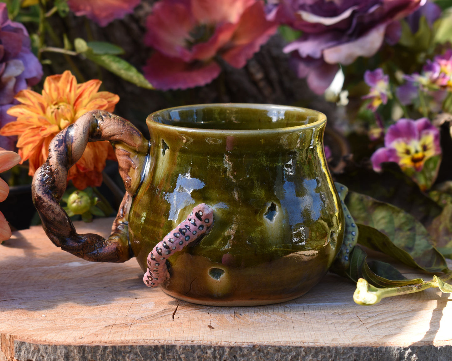 Limited Edition Caterpillar mug #215