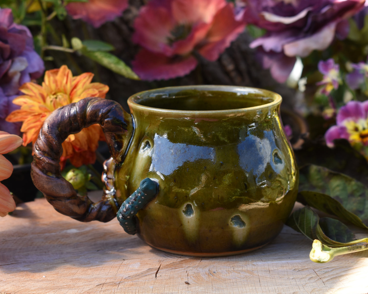 Limited Edition Caterpillar mug #214